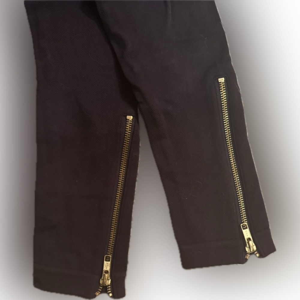 Spanx Side Zip Seamless Compression Cropped Leggi… - image 5